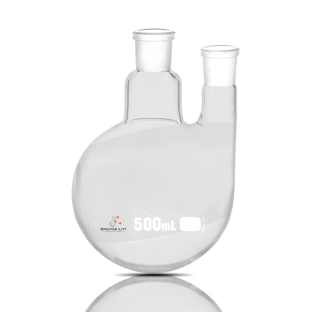 Round Bottom Flask Two Necks Parallel